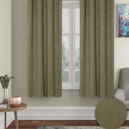Aura 2 Pieces Black-Out Window Curtains-49