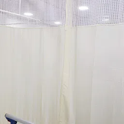 CASA-NEST Cream Coloured Long Door Hospital Partition Curtain-image-92