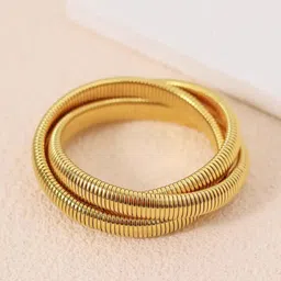 Jewels Galaxy Gold-Plated Wraparound Bracelet-59