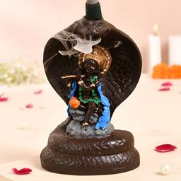 CRAFTAM Blue Krishna Smoke Backflow Fountains-image-63