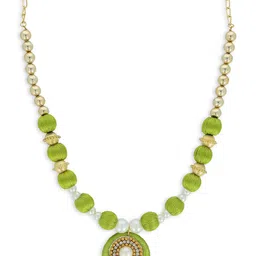 AKSHARA Girls Gold-Plated Necklace-picture-7