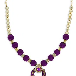AKSHARA Girls Gold-Plated Necklace-picture-45