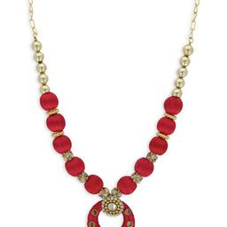AKSHARA Girls Gold-Plated Handcrafted Necklace-image-83