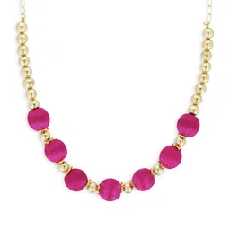 AKSHARA Girls Gold-Plated Handcrafted Necklace-image-68