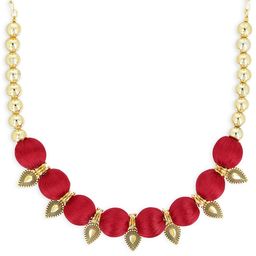 AKSHARA Girls Gold-Plated Necklace-image-55