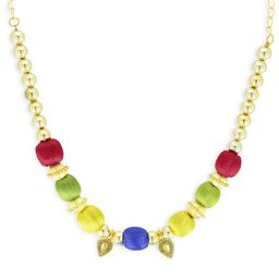 AKSHARA Girls Gold-Plated Handcrafted Necklace-image-35