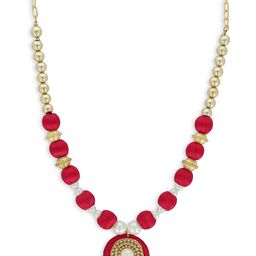 AKSHARA Girls Gold-Plated Necklace-picture-17
