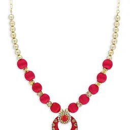 AKSHARA Girls Gold-Plated Necklace-picture-8