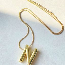 DIVASTRI Gold-Plated Contemporary Pendants with Chains-40