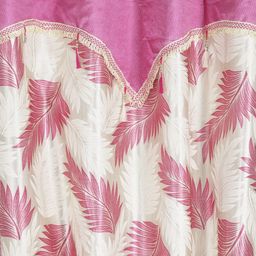 Cortina Pink Set of 2 Window Curtains image 3