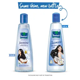 Parachute Set of 2 Advansed Jasmine Non-Sticky Coconut Hair Oils - 400 ml & 90 ml image 3