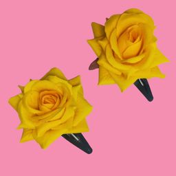 LYF5STAR Women Set of 2 Embellished Tic Tac Hair Clips-picture-40