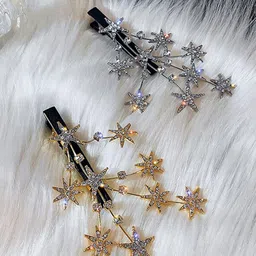 Krelin Women Set Of 2 Embellished Alligator Hair Clips-image-52