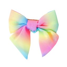 Accessorize Girls Ombre Bow Barrette Alligator Hair Clip-42