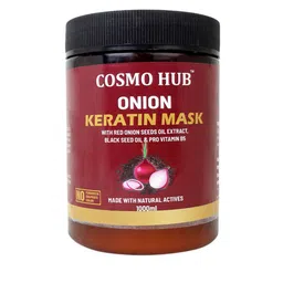 COSMO HUB Maroon Onion Keratin Hair Mask 1000ml-66