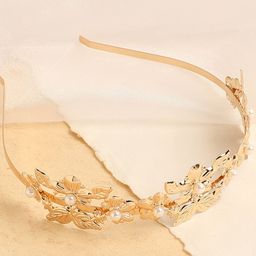 SOHI Women Gold-Toned Hairband-40