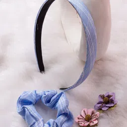 Jewelz Women Blue & White Set of 2 Hair Accessories-image-86