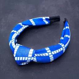 Golden Peacock Women Lace Knot-Detailed Hairband-image-78