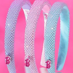 HAIR DRAMA COMPANY Women Blue & Pink Set of 3 Hairband-image-56