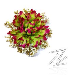 Hair Flare Women Floral Judapin Hair Accessory Set-image-68