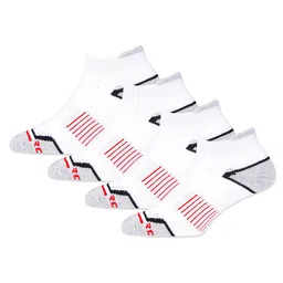 RC. ROYAL CLASS Men Pack Of 4 Patterned Ankle-Length Cotton Socks-21
