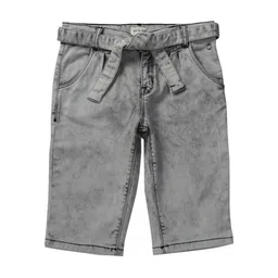 Gini and Jony Girls Grey Regular Fit  Denim Shorts-image-87