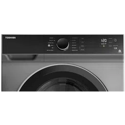 TOSHIBA 9 kg 5 Star Fully Automatic Front Load Washing Machine (TW-BJ100M4-IND(SK), In-Built Heater, Silver) image 4