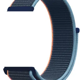 CellFAther Replacement Wristbands Soft Nylon Band Straps Compatible with Fitbit Sense/Fitbit Versa 3 (Deep Navy) Smart Watch Strap-image-76