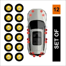 Set of 12 Car Door Soundproof Noise Reducer Rubber For Renault Car Door Panel-image-13