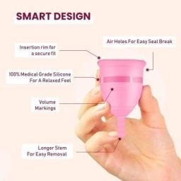 queenflow Medium Reusable Menstrual Cup image 4