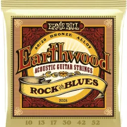 Acoustic Ernie Ball 10-52 Earthwood Rock & Blues Guitar String-image-75