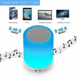 SANNO WORLD LED Touch Lamp Bluetooth Speaker, Wireless HiFi Speaker Light, Speaker Mod image 2