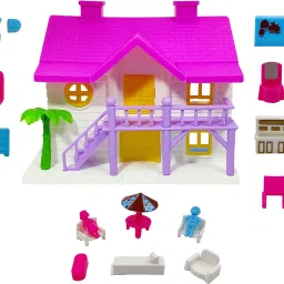 Loving Family House Set for Girls, Pretend Play Toy House 118-78