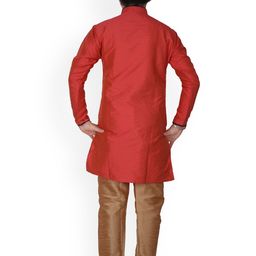 Pro-Ethic STYLE DEVELOPER Boys Geometric Printed Kurta With Pyjamas image 3