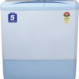 8.5 kg Toughened Glass Soft Closing Glass Lids, 1300 RPM, Soak Function, 3 Wash Programs, Magic Filter Semi Automatic Top Load Blue-11