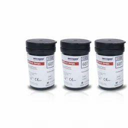 NISCOMED Sure Screen Blood Sugar Testing Strips For Checking Blood Glucose Level 75 Glucometer Strips-0