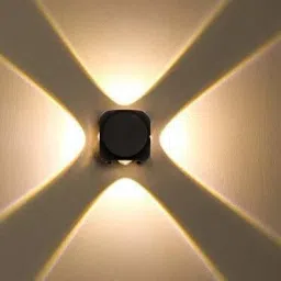 12 Watt LED Round Circular 4 X 3W Outdoor Exterior Wall Step Up Down Left Right Post Light Outdoor Lamp-picture-14
