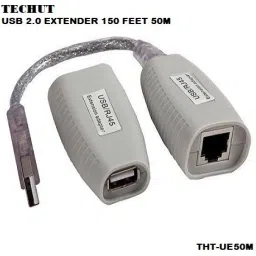 techut usb extender up to 50mtr via cat 5e/6 Lan Adapter image 2