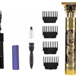 Mahirify Men's Trimmer for Beard, Hair, Body | 120 Min Use | 4 Settings | Gold- K1 Trimmer 120 min Runtime 4 Length Settings-29