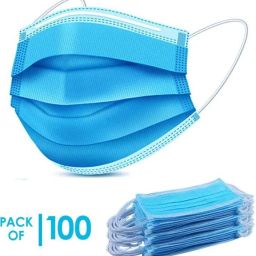 Surgical Mask With Melt Blown Fabric Layer Blue-100 Non-Reusable, Non-Washable Surgical Mask With Melt Blown Fabric Layer-image-69