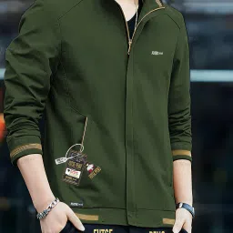 Men Self Design Casual Jacket-image-46