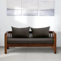 woodsworth from pepperfry Orting Sheesham Wood 2 Seater Sofa In Provincial Teak Finish-picture-46