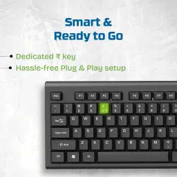 EARTHONIC WLK-200-E Wireless Standard Multi-device Keyboard Compatible with Desktop image 4