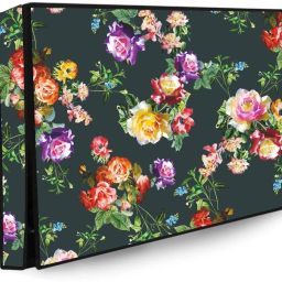 Wacky 32 Inch Led TV Cover Waterproof with Transparent Polyethene Layer for 32 inch Thomson, KODAK, Sony, Samsang, Mi Led TV Cover- Led-32-K-Gren-Wht-Ros-image-11