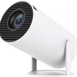 Hespa Smart LED Projector - 180° Wide Angle, Automatic Focus for Home Movies-(White) (2000 lm / Wireless / Remote Controller) Portable Projector-38
