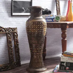 shilpi Brown Salisbury Mango Wood Vase-picture-22