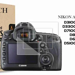 FINCH Edge To Edge Screen Guard for Nikon D3100 /D3200/ D3300/ D3400/ D5/ D4S/ D500/ D5100/ D5200/ D5300/ D5500/ D5600/ D610/ D600/ D7100/ D7200/ D750/ D800/ D810/ D800E/ D7500/ J1 /J2 /J3/ J5/ J4/ D300/ D700/ P900S/ P600/ D7000-image-54