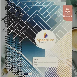 Spiral Notebook A4 Notebook Ruled 140 Pages-image-78