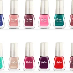 Nail Polish - Fiesta, Quick-dry, Super-stay, Intense Colour Fade-proof Nude-14
