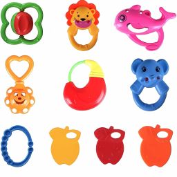 couno Toyshine Baby Rattle & Teether Combo Set Rattle image 2